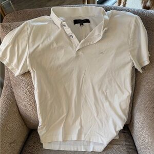 rag & bone White Men's Polo Shirt